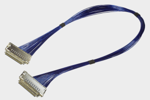 I-PEX 83038-100B-01-D 20497-040T-30 0.3mm连接器极细同轴线束替代品