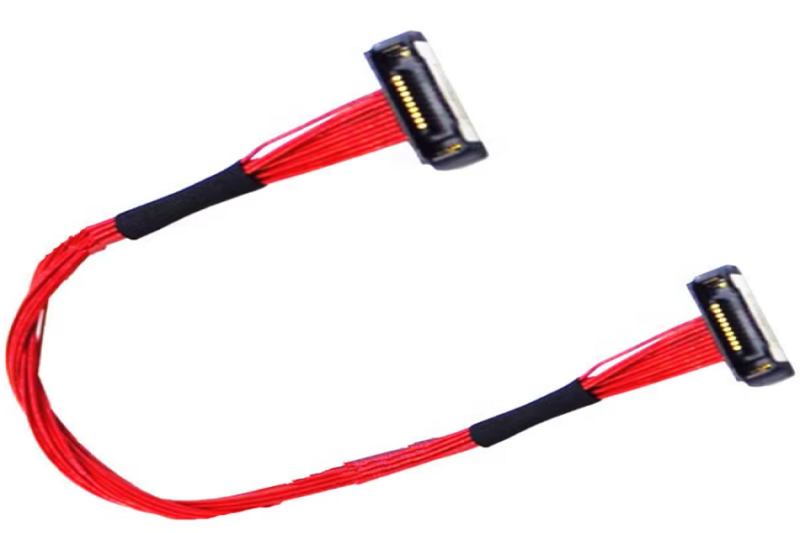 I-PEX 82879-100B-02-D 10Pin极细同轴线束为何适合高速显示传输？