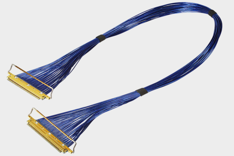 I-PEX 82913-100B-02-D 20847-020T-01 0.5mm连接器极细同轴线束替代品