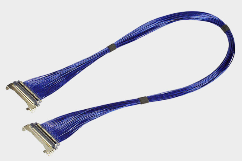I-PEX 82677-100B-01-D 20878-040T-01 0.4mm连接器极细同轴线束替代品