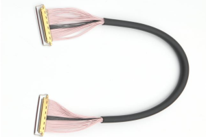 I-PEX 82863-100B-02-D 50Pin 40AWG极细同轴线束性能优势与应用解析