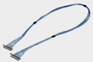 I-PEX 82877-100B-02-D 20974-040T-01 0.25mm连接器极细同轴线束替代品