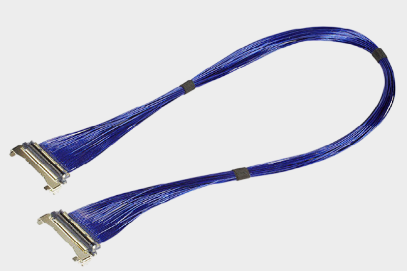 I-PEX 82902-100B-02-D 20878-060T-01 0.4mm连接器极细同轴线束替代品
