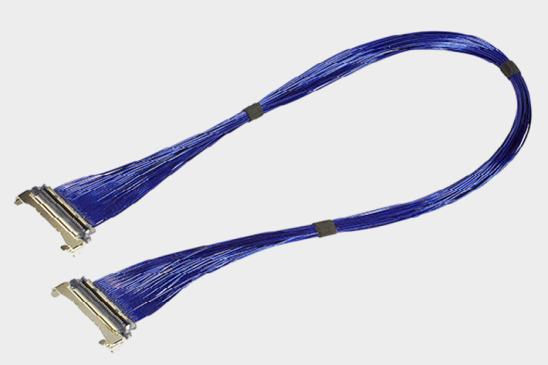 I-PEX 82988-100B-01-D 20634-160T-02 0.4mm连接器极细同轴线束替代品
