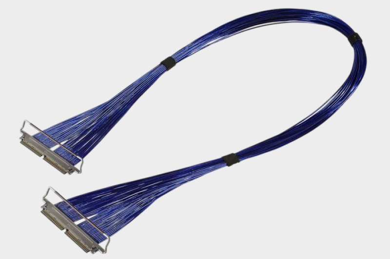 I-PEX 82865-100B-02-D 20634-160T-02 0.4mm连接器极细同轴线束替代品