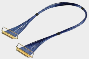 I-PEX 83040-100B-01-D 20878-050T-01 0.4mm连接器极细同轴线束替代品