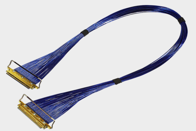 I-PEX 83065-100B-01-D 20454-250T 0.5mm连接器极细同轴线束替代品