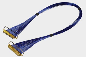 I-PEX 83025-100B-01-D 20373-R40T-06 0.4mm连接器极细同轴线束替代品
