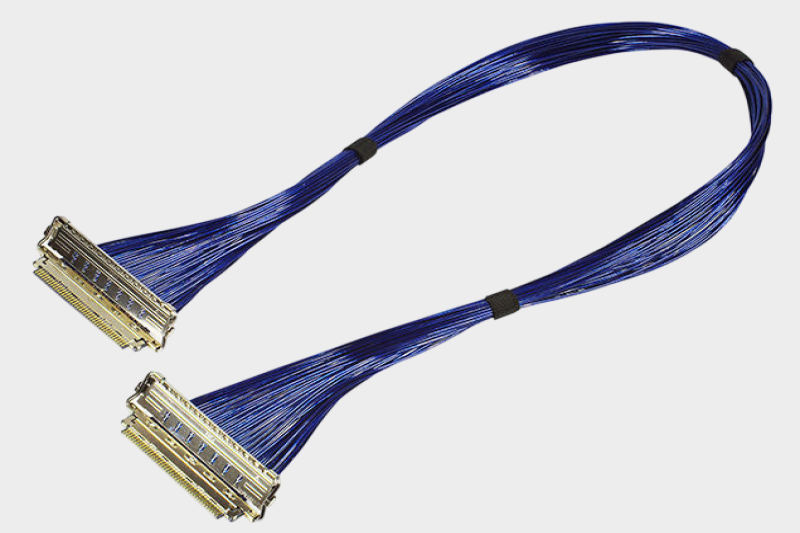 I-PEX 82670-100B-01-D 20680-030T-01 0.4mm连接器极细同轴线束替代品