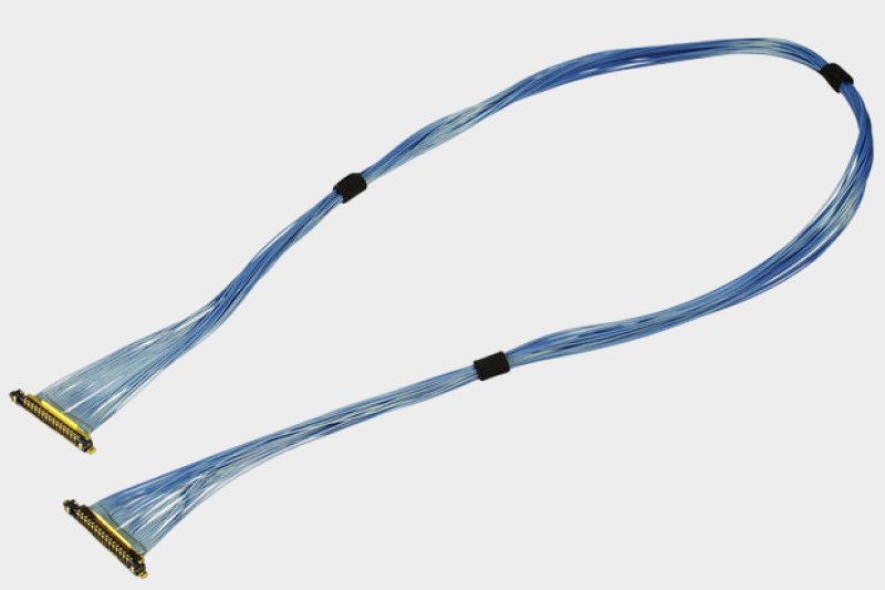 I-PEX 82659-100B-02-D 20532-050T-02-1 0.25mm连接器极细同轴线束替代品