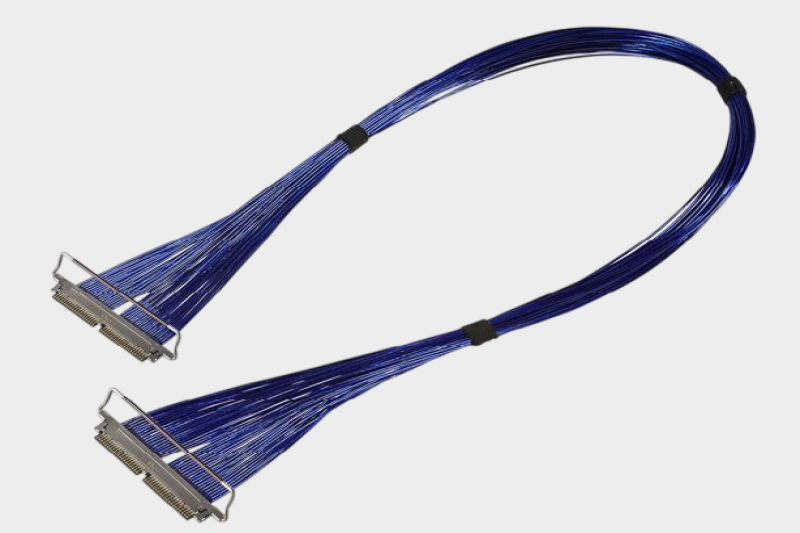 I-PEX 82871-100B-02-D 20680-060T-01 0.4mm连接器极细同轴线束替代品