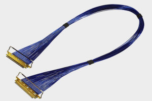 I-PEX 83027-100B-01-D 20373-R40T-06 0.4mm连接器极细同轴线束替代品