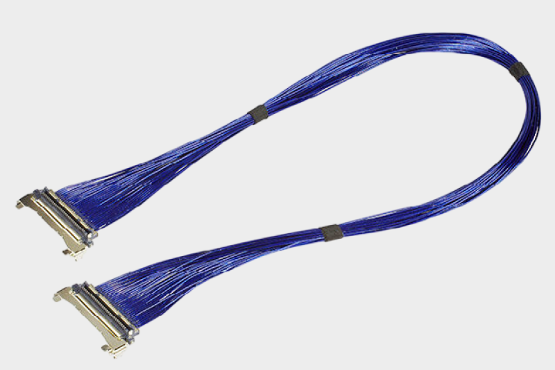 I-PEX 82981-100B-01-D 20634-120T-02 0.4mm连接器极细同轴线束替代品