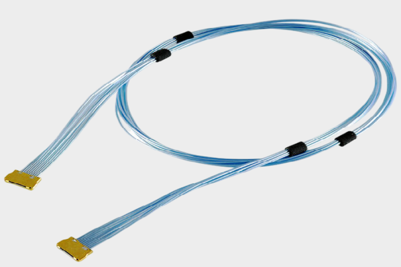 I-PEX 83060-100B-01-D 20907-012E-01 0.35mm连接器极细同轴线束替代品