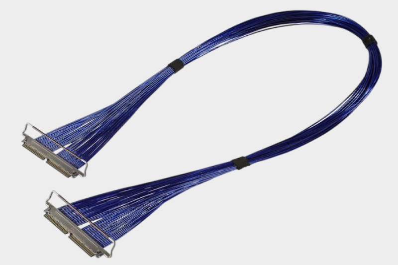 I-PEX 82868-100B-02-D 20680-020T-01 0.4mm连接器极细同轴线束替代品