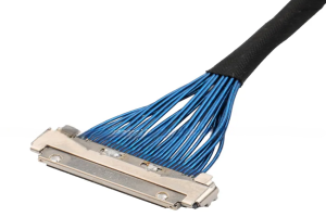 I-PEX 82147-100B-02-D 60Pin极细同轴线束解析：高速显示传输连接方案详解