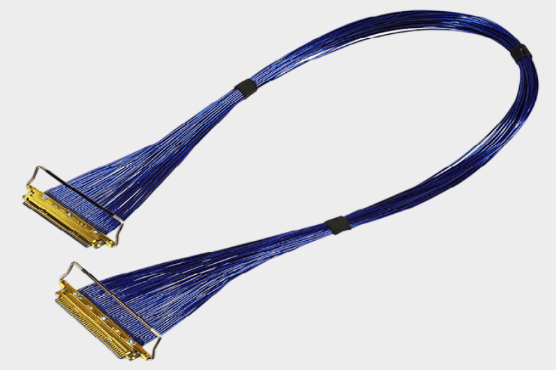 I-PEX 82664-100B-01-D 20634-130T-02 0.4mm连接器极细同轴线束替代品