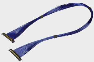 I-PEX 81461-100B-02-D 20680-030T-01 0.4mm连接器极细同轴线束替代品