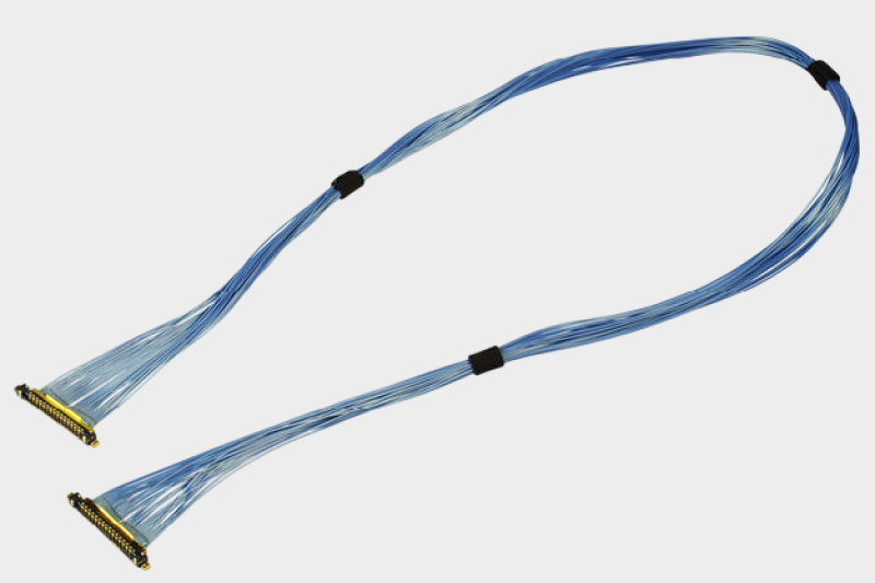 I-PEX 82657-100B-02-D 20532-034T-02-1 0.25mm连接器极细同轴线束替代品