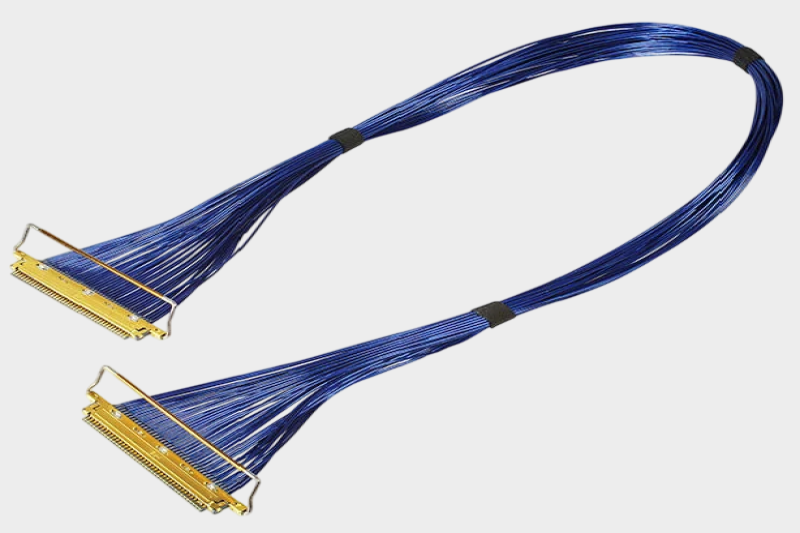 I-PEX 82190-100B-02-D 20454-240T 0.5mm连接器极细同轴线束替代品