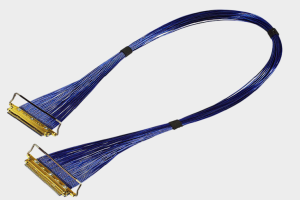 I-PEX 82666-100B-01-D 20634-140T-02 0.4mm连接器极细同轴线束替代品
