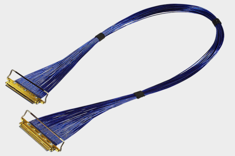 I-PEX 83022-100B-01-D 20373-R35T-06 0.4mm连接器极细同轴线束替代品