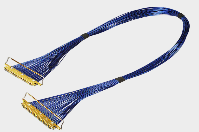 I-PEX 82986-100B-01-D 20634-160T-02 0.4mm连接器极细同轴线束替代品