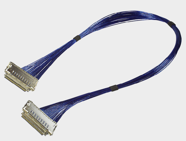 82291-100B-02-D极细同轴线束